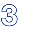 bearing clipart with the number three in front