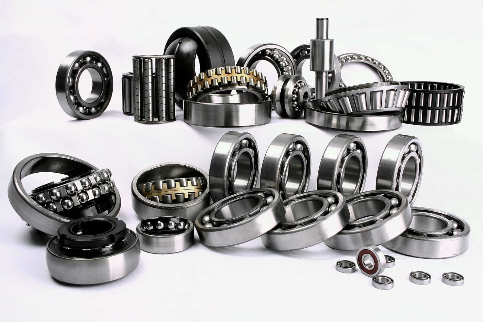 Multiple bearings and parts coated with Dicronite
