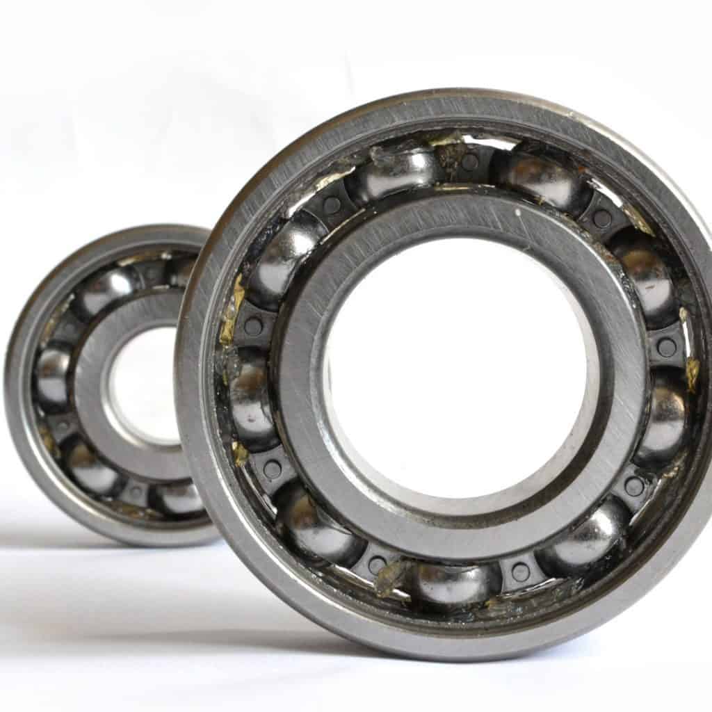 bearings coated with dry lube