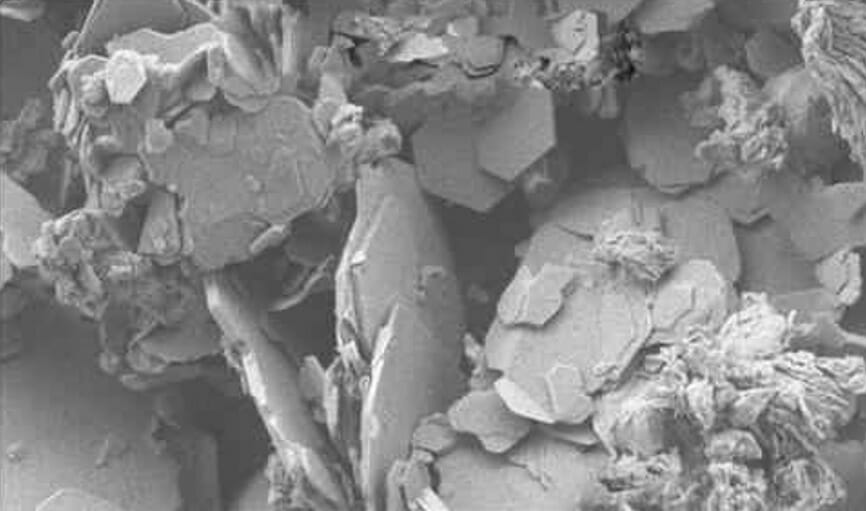 sem photo of tungsten disulfide ws2